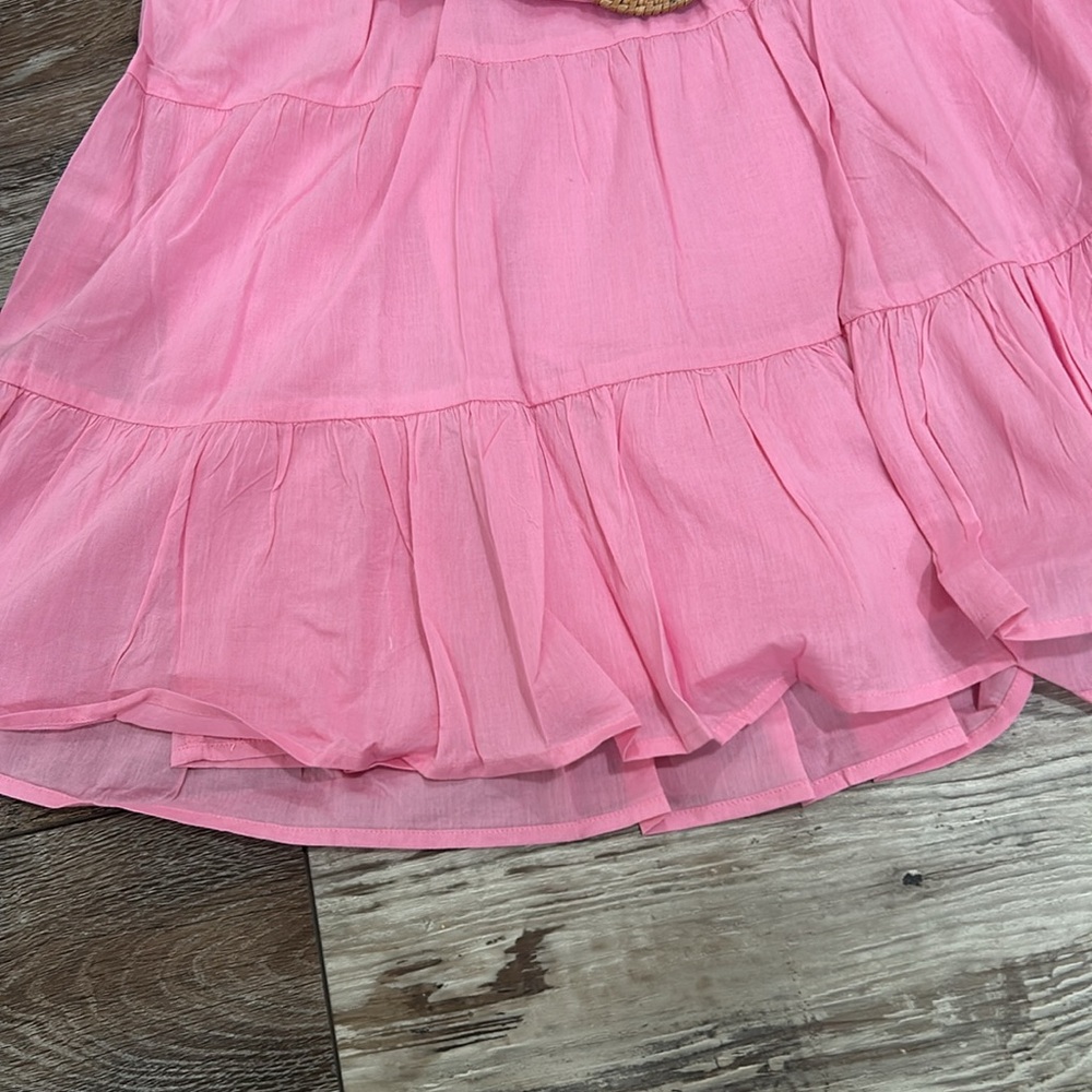 Show Me Your MuMu Pink Ruffle Mini Dress - Picture 9 of 12